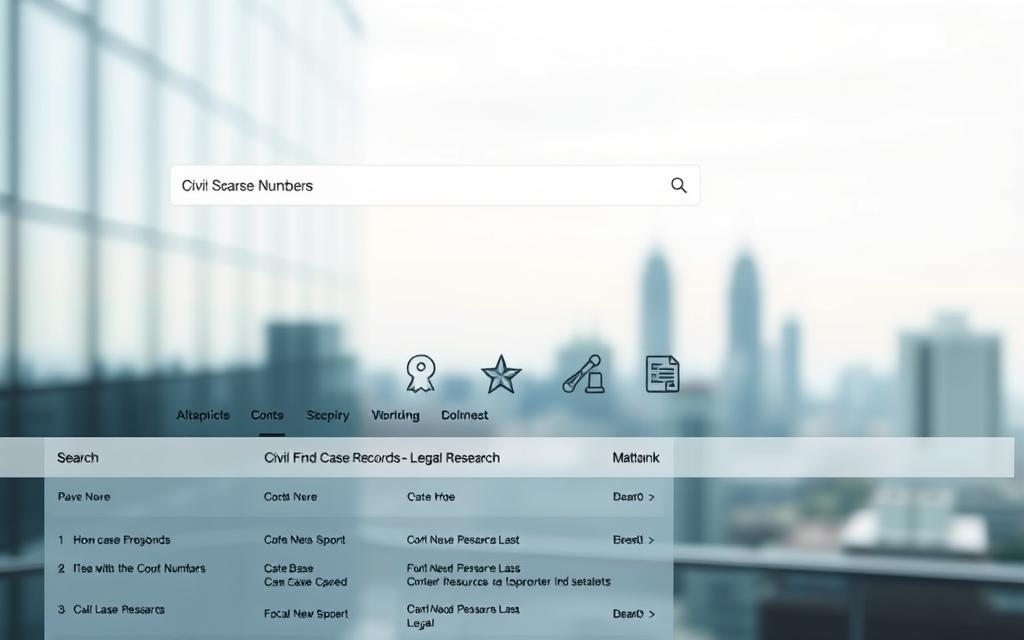 Civil Case Number Search Resources